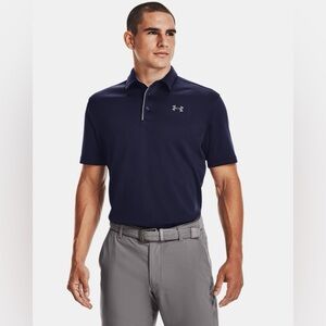 Under Armour Navy Tech Polo
